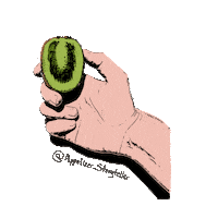 AppetizerStoryteller food fruit kiwi fruta Sticker
