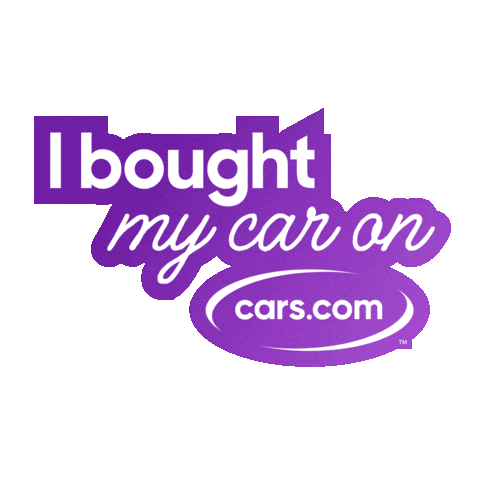 Carsdotcom giphyupload new car newcar new whip Sticker