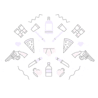 happy pop art GIF by Emma Darvick