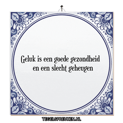 Moment Wijsheid Sticker by Tegelspreuken.nl