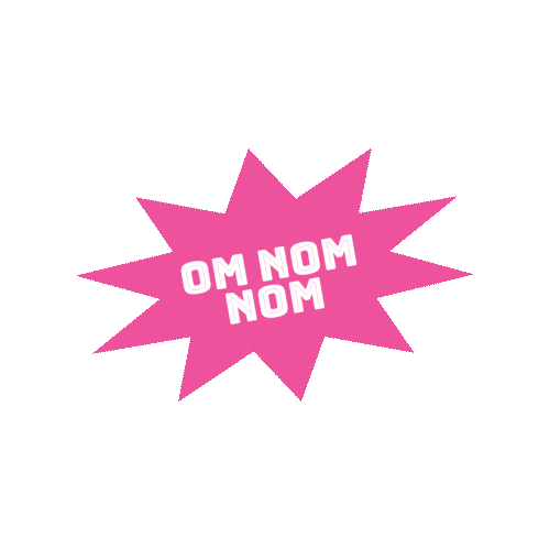 Hungry Om Nom Nom Sticker by Health Promotion Board Singapore