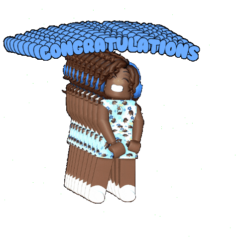 Congrats Congratulations Sticker by Afro Unicorn
