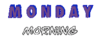 Monday Morning Sticker
