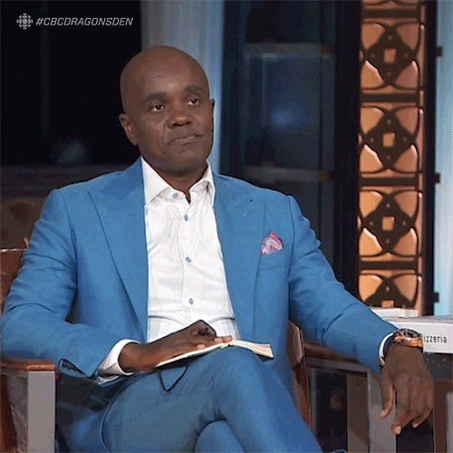 Dragons Den Thumbs Up GIF by CBC