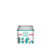 Non Alcoholic Life Sticker by Lord Hobo Brewing Co