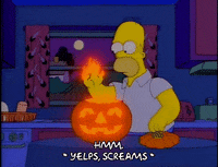 screaming homer simpson GIF