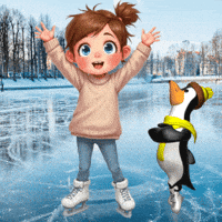Ice Skating GIF