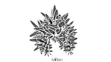 3d spinning STICKER by Miron