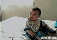 baby laughing GIF