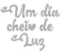 Bom Dia Glitter Sticker