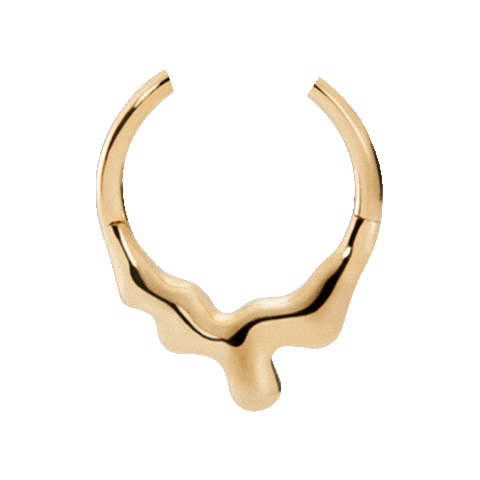 Yellow Gold Sticker by Maria Black Jewellery
