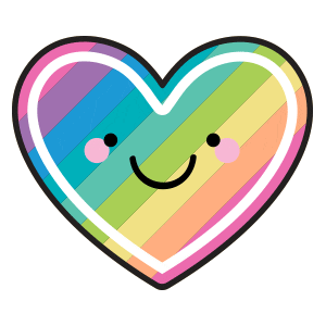 makeitrealplay love happy fun heart Sticker