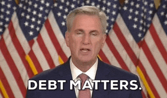 Kevin Mccarthy Debt GIF by GIPHY News