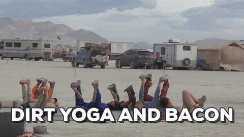 burning man GIF