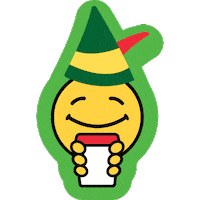 Buddy The Elf Christmas Sticker by Scooter's Coffee