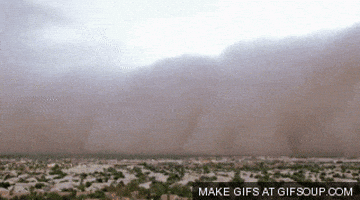 Storm Desert GIF