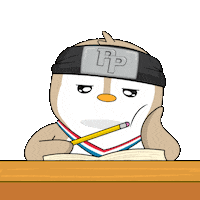 Bored Test Sticker by Pudgy Penguins