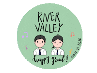 River Valley Graduation Sticker by RVHS JC Orientation