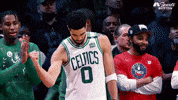 Excited Nba Playoffs GIF by NBC Sports Boston