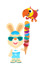 Happy Ice Cream Sticker by BabyFirst