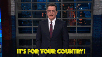 donald trump GIF by The Late Show With Stephen Colbert