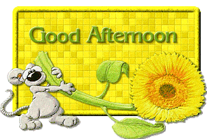 good afternoon STICKER