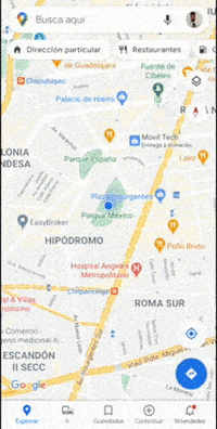 efrenpineda45b58712818d43969b3e53473555ac3c giphyupload google maps rutas crea rutas GIF