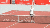 Tennis Hug GIF