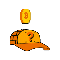 Btc Hat Sticker by Gutter Cat Gang