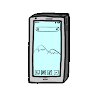 Phone Calling Sticker by Xhost Chile