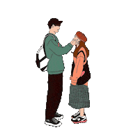 In Love Couple Sticker