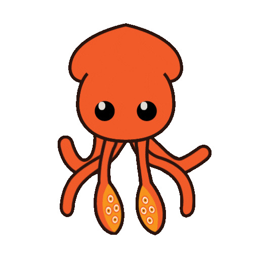 Calamari Video Animation Sticker by Squideo