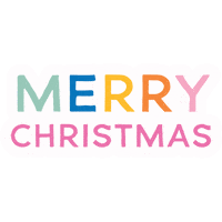 Merry Christmas Sticker by littleloveclub