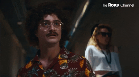 Scoff Daniel Radcliffe GIF by The Roku Channel