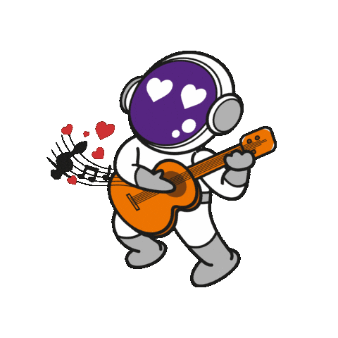 Space Cantar Sticker by Bluhaus