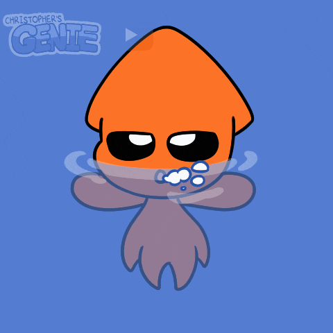 ChristophersGenie happy genie excited spin GIF