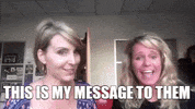 Chicksonright middle finger gtfo chicks on the right mock and daisy GIF