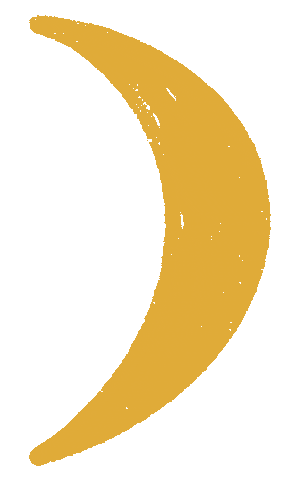 Moon Line Sticker