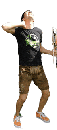 BrassBrutal dance hot party summer Sticker