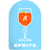 Happy Hour Party Sticker by Aperolspritzfr