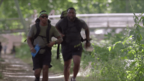 The Amazing Race Running GIF by CBS
