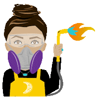 Goldsmith Smithy Sticker by Moonlight Mile Artisan