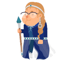 getbaff gaming purple dream fantasy Sticker