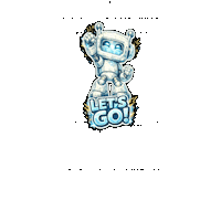 Excited Lets Go Sticker by Digi 995