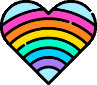 Gay Pride Love Sticker by Matt Crump