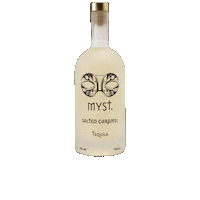 Mystdrinks tequila myst salted caramel tequilla Sticker