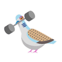 Turtle Dove Bird Sticker by RSPB
