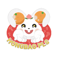 Chinese New Year Orange Sticker by riverhongbao