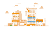pick up orange GIF by LooseKeys