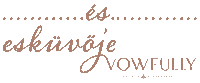 Wedding Eskuvo Sticker by Vowfully